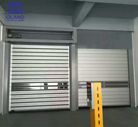 Porte à ouverture rapide à turbine, très vendue, porte à enroulement haute performance, porte spirale à ouverture rapide de haute qualité