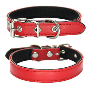 Produits promotionnels Logo personnalisé collier de chien en cuir PU accessoires de chien - Product Image 5