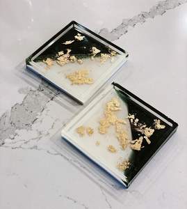 Regalo de inauguración de la casa de lujo de alta calidad para casa, apartamento, posavasos de resina creativos, estilo moderno, Color personalizado, tamaño personalizado - Product Image 4