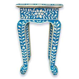 โต๊ะกาแฟประดับกระดูกลายดอกไม้สำหรับห้องนั่งเล่นและรับประทานอาหารเฟอร์นิเจอร์ห้องนอนข้างเตียงคุณภาพสูง - Product Image 2