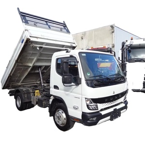2023 FUSO Canter 7 c18 MEILLER ribaltabile nuovo camion Euro 2 Diesel manuale 4x2 leggero GVW 7.5T LHD nuovo veicolo commerciale con cassone ribaltabile posteriore - Product Image 1