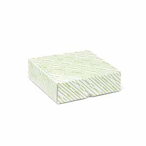Boîte personnalisée en carton recyclé pour expédition 18x19.5x6 cm - Laminage brillant ou mat personnalisé - Product Image 1