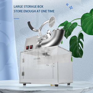 Broyeur de glace commercial, machine à neige électrique avec lames doubles, machine à glace pilée en acier inoxydable pour les restaurants familiaux - Product Image 4