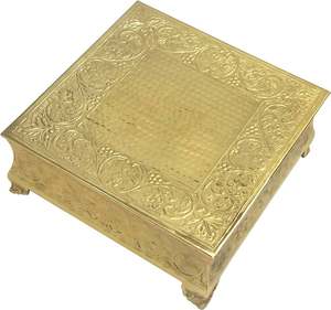 แท่นวางเค้กโลหะสีทองสุดเจ๋งสำหรับวางเค้กที่บ้านทรงกลมสีทองทันสมัยแท่นวางเค้กโลหะสำหรับวันเกิดงานแต่งงานของขวัญและงานฝีมือ - Product Image 1