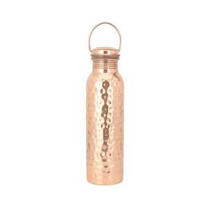 High In Demand With Reasonable Price Hand Crafted Matte Copper <b>Bottle</b> Wide Drinking <b>Bottle</b> Indian Exporter With Export Quality - Product Image 2