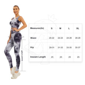 Conjunto ligero de yoga sublimado para mujeres diseñado para una máxima flexibilidad e ideal para actividades de yoga y fitness - Product Image 6