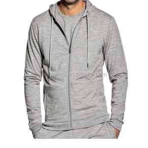 Sudadera con Capucha de Lana Merino Personalizada de Fábrica para Hombre - Product Image 1