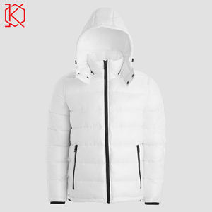 เสื้อแจ็คเก็ตพัฟเฟอร์ผู้ชาย OEM ปี 2024 ผลิตจากโพลีเอสเตอร์ 100% มีฮู้ด เสื้อโค้ทยาวสำหรับฤดูหนาว คอตั้ง กันลม เป็นมิตรกับสิ่งแวดล้อม ระบายอากาศได้ดี - Product Image 6