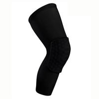 Rodillera de Compresión para Lucha Libre, Fútbol, Voleibol, Balonmano, Soporte Deportivo con Gel, Resorte, Elasticidad Ajustable, Transpirable, para Hombre