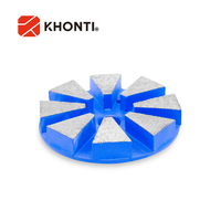 Disque abrasif à liant métallique efficace de 3 pouces Outils de meulage personnalisés OEM pour béton et terrazzo