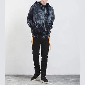 2025 sweat à capuche lavé à l'acide de qualité supérieure pour hommes lourd GSM surdimensionné coupe ajustée respirant sweat à capuche d'hiver avec impression numérique - Product Image 4