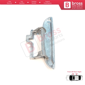 BDP1595-2 Manija exterior de metal para puerta delantera o trasera derecha para Serie 5 E39 1996-2003 Sedán Touring de 4/5 puertas 51218245462 512182006 - Product Image 3