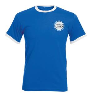 Camisetas Camiseta para hombre Camiseta informal Camisetas personalizadas Ringer Camisetas de manga corta Deporte Logotipo personalizado Ringer Camiseta - Product Image 5