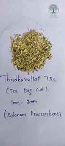 Producto Más Vendido: Hierba Seca de Thorny Thudhuvalai (Solanum procumbens) a Granel para Infusiones, Bolsitas de Té Cortadas TBC/T-Cut - Product Image 6