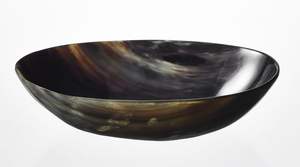 CUENCO DE CUERNO DE BÚFALO DE MÁS AGUAS PARA SERVIR COMIDA CUENCO DE cuerno decorativo ÚNICO para centros de mesa Cuenco de cuerno sostenible - Product Image 6