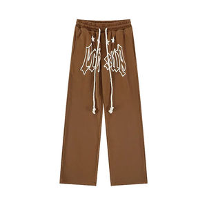 Nouveauté 2025 Pantalon de survêtement pour homme de qualité supérieure Impression et broderie personnalisées Jogger en molleton Vente en gros de pantalon - Product Image 1