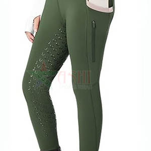 Leggings y Pantalones de Montar a Caballo para Mujer con Logotipo Personalizado, Impermeables, Resistentes al Viento, de Spandex/Poliéster, al por Mayor - Product Image 6