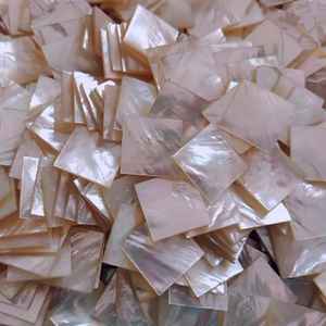 Mejor precio Paua Shell cuadrado en forma de hojas de nácar pulidas diseño de Cruz decoración ecológica para el hogar - Product Image 3