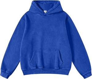 Sudadera con capucha con estampado de pegatinas, jersey de talla grande, de algodón con diamantes de imitación Sudadera con capucha, venta al por mayor, ropa de calle de gran tamaño, sudaderas con capucha para hombre - Product Image 2