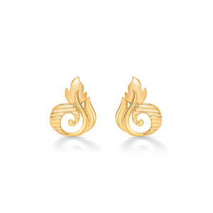 Pendientes de Oro de 18k con Forma de Corazón Blooming Utopia para Mujer, con Diamantes y Moissanita, Adorno de Perlas, Regalo de Compromiso o Boda - Product Image 2