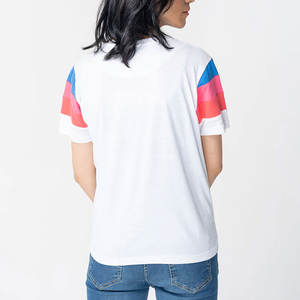 เสื้อยืดโอเวอร์ไซส์ผู้หญิงคุณภาพสูงมาใหม่ ราคาขายส่ง พร้อมบริการสกรีนโลโก้และบริการ OEM ราคาถูก - Product Image 5