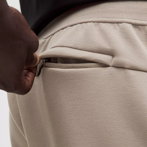 Pantalon de survêtement vintage 100% polyester, taille moyenne 350 g/m², respirant, jogging de sport, coupe ample, jambe droite, bas ouvert - Product Image 4