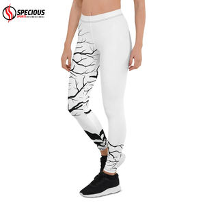 Leggings pour femmes de haute qualité, ajustés, taille haute, design par sublimation, vêtements de fitness, taille adulte, leggings pour femmes pour l'entraînement - Product Image 6