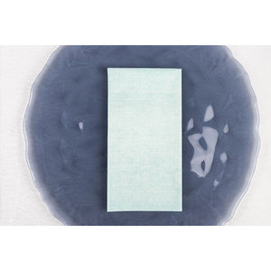 Tovaglioli Bianchi 48x48cm con Stampa Acquamarina Capri, Piegati 1/8, Bambutex Naturale, 360 Pezzi, B2B - Product Image 1