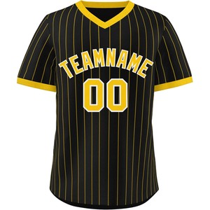 Camiseta de béisbol directa de fábrica con malla transpirable estampado por sublimación Ajuste de secado rápido tallas para jóvenes/adultos para UNIFORMES DE EQUIPO - Product Image 2