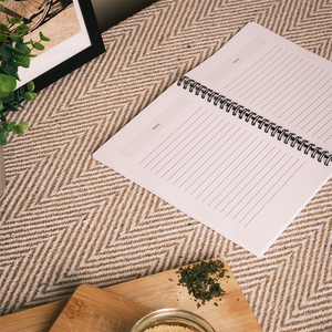 Carnet de recettes personnalisé, couverture rigide, classeur de notes de cuisine DIY, format A5, journal alimentaire vide, planificateur, papeterie, blocs-notes, fournitures pour chefs - Product Image 5