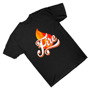 Camiseta de Manga Corta con Cuello Alto de Algodón Premium, Costuras Duraderas, Sensación Suave, Colores Vibrantes, Ajuste Vintage, Tela de Algodón - Product Image 5