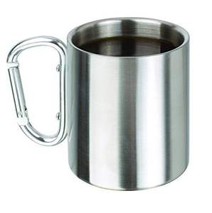 Factory Direct Single-Layer 304 Stainless Steel Tumbler Portable Coffee <b>Cup</b> Handle for Children for Drinking Water Foreign Trade - Product Image 2