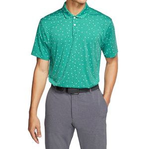 Logotipo personalizado de alta calidad Golf para Polo para hombres Patrón informal Estampado de gran tamaño en Jersey transpirable Venta caliente - Product Image 1