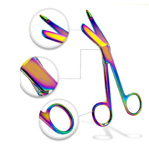 Nuevo Juego de Tijeras para Vendajes Lister 2026, Instrumento de Alta Calidad con Certificación CE para Uso Hospitalario, Colores Personalizables - Product Image 2