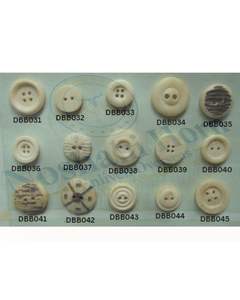 กระดุมกระดูกที่ทำด้วยมือจากนาชาติทนทานและปรับแต่งได้ตามธรรมชาติจากต่างประเทศ | คุณภาพส่งออก - Product Image 1