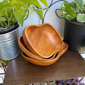 Cuenco de madera de acacia, Frutero de madera de diseño moderno para cocina, Frutero de madera usado, el precio más bajo - Product Image 4