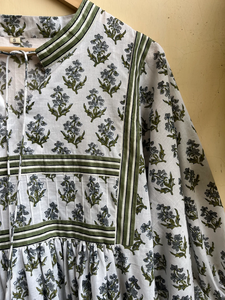 <b>Plus</b> <b>Size</b> Bohemian Maxi <b>Dress</b> for Women 100% Cotton Casual Style with Embroidered Tassels Summer <b>Boho</b> <b>Dress</b> - Product Image 2