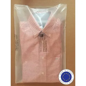 Polybag traslucido compostabile per abbigliamento (25 x 30) - Product Image 1