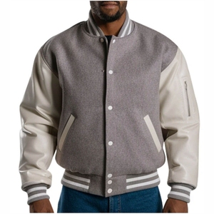 College Baseball jacket for men New Hip Hop Baseball Jacket Men and Women Letters Embroidery Loose Varsity Jackets - Product Image 6