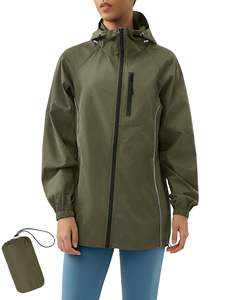 Vestes de randonnée en plein air pour femmes Offre Spéciale New Style Zip Outwear avec col montant multi-poches respirant taille régulière S - Product Image 1
