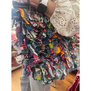 Bolsa de tela Night Magic con cierre abierto y decoración bordada - Product Image 3