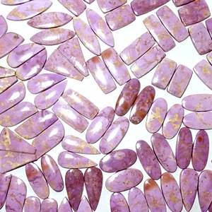 Paires de phosphosiderite naturelle de haute qualité Cabochon en vrac Pierres précieuses de quartz de haute qualité pour la fabrication de bijoux - Product Image 3