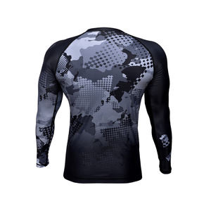Camisa de compresión Unisex de la mejor calidad, ropa de protección contra sarpullidos BJJ de secado rápido, ropa de protección solar Anti-UV transpirable impresa para - Product Image 2