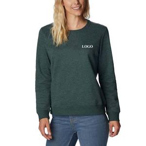 Las mejores tendencias, la mejor calidad, Sudadera de cuello redondo en blanco, ropa de mujer transpirable de gran tamaño de algodón, sudaderas con logotipo personalizado al por mayor - Product Image 6