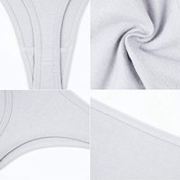 Culottes décontractées pour femmes 100 % coton, respirantes, douces, extensibles, confortables, couvrantes, avec taille élastique, pour usage quotidien