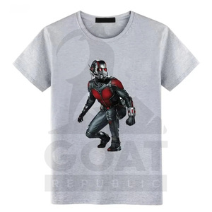 Nouveau T-shirt pour homme coupe classique 100% coton anti-froissement, coupe musclée ajustée, impression sérigraphique, tricoté 220g, respirant, haute qualité - Product Image 4