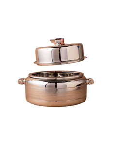 Nouveauté Chauffe-plats en métal Casseroles du Moyen-Orient avec support de couvercle pour buffet du Ramadan - Product Image 3