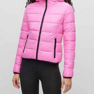 Fashionable <b>Winter</b> <b>Women</b> Puffer <b>Jacket</b> Polyester / Nylon Made <b>Winter</b> <b>Warm</b> Clothing Puffer <b>Jacket</b> <b>For</b> Outdoor Activities - Product Image 5