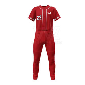 Ropa deportiva personalizada, uniforme de béisbol, ropa de equipo, uniforme de béisbol profesional para hombres - Product Image 1