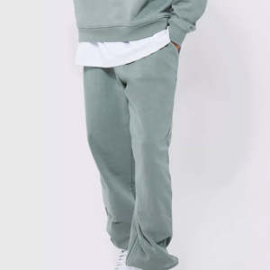 Fabricante de Conjuntos Deportivos Personalizados con Logotipo, Sudadera Holgada de 500 GSM, 100% Algodón, y Pantalones Deportivos - Product Image 5